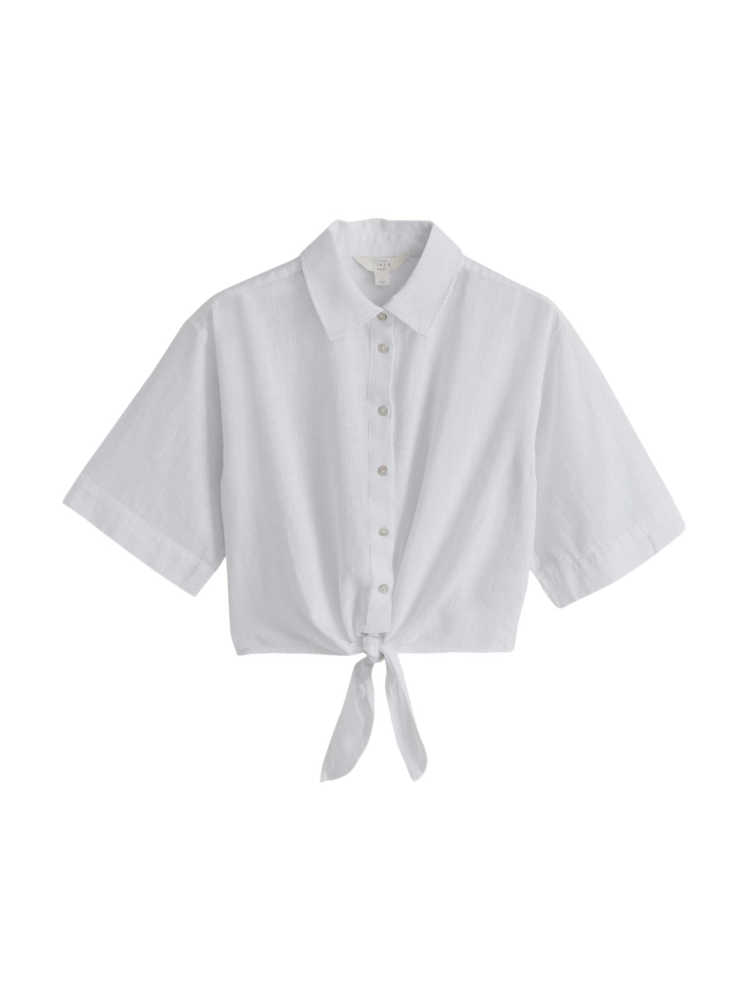 Next - Blusa en blanco: frente