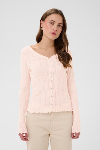 SAINT TROPEZ Kardigan 'Gru' – pink