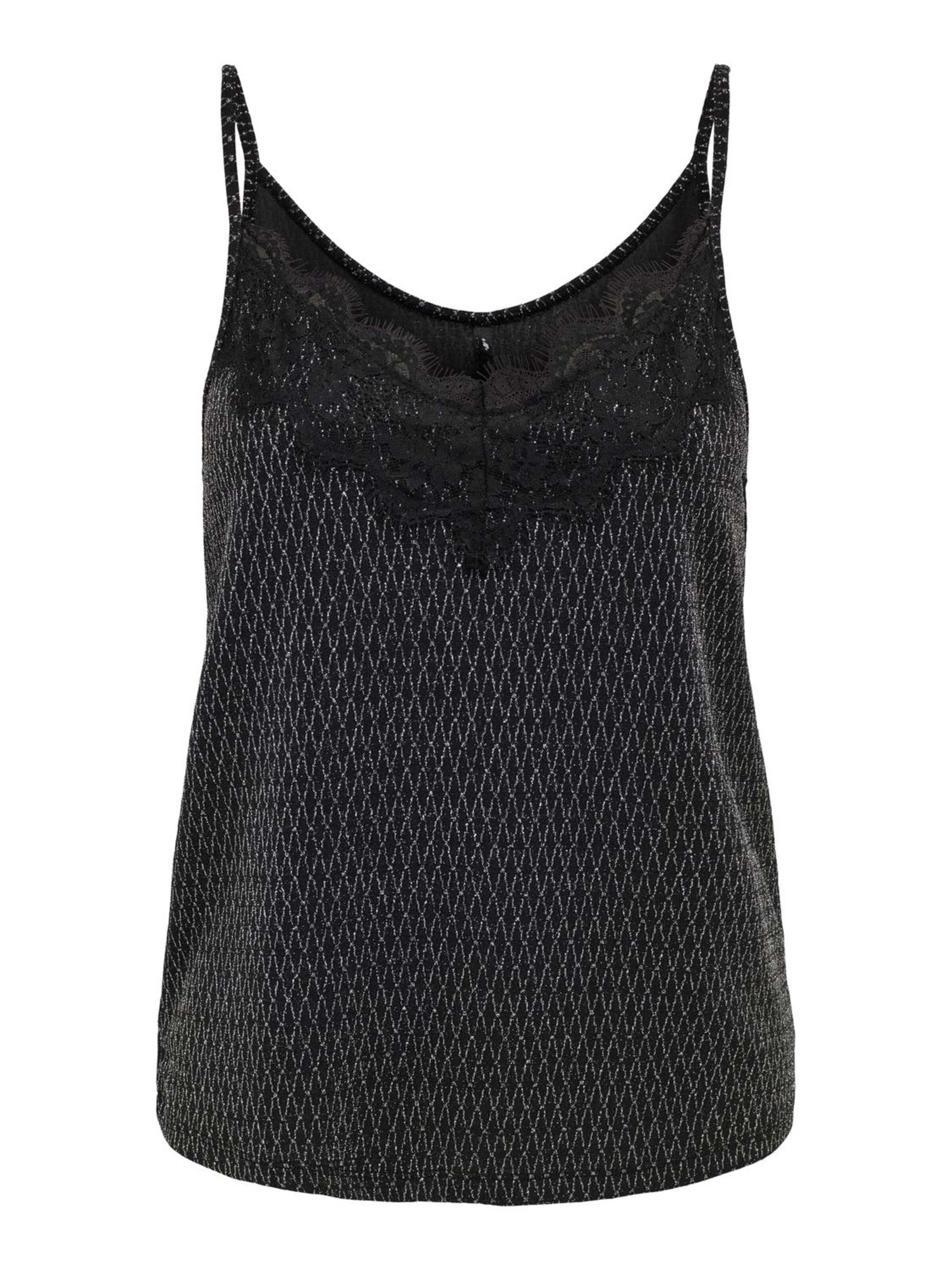 ONLY Τοπ 'ONLNEW CAROL' σε μαύρο: μπροστά