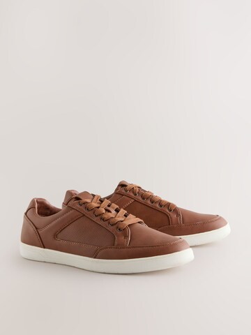 Baskets basses Next en marron