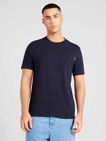 T-Shirt TOMMY HILFIGER en bleu : devant