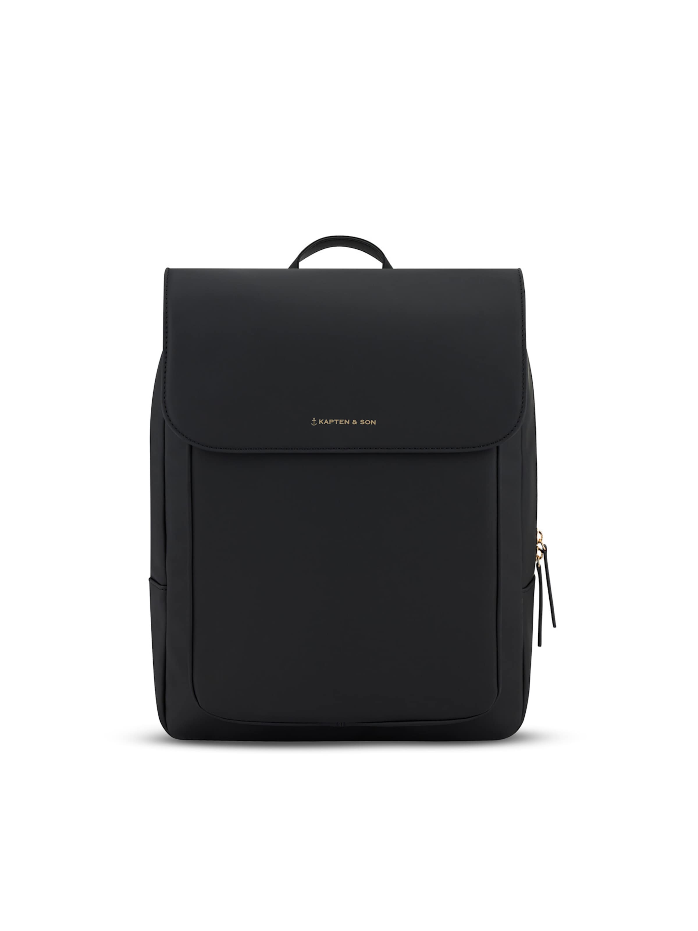 Kapten & Son Rucksack 'Tromso'‌ in Schwarz: Vorderseite