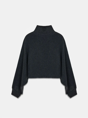 Dilvin - Pullover oversized em cinzento: frente