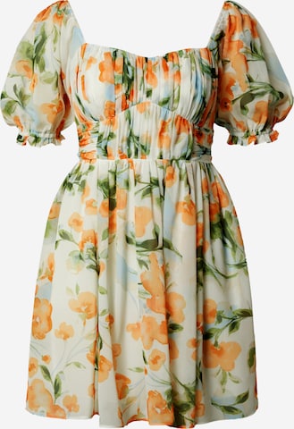 Abercrombie & Fitch Letné šaty - Zelená: predná strana