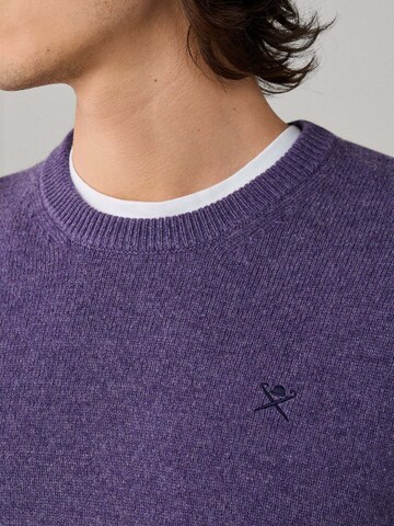 Hackett London Sweater in Purple