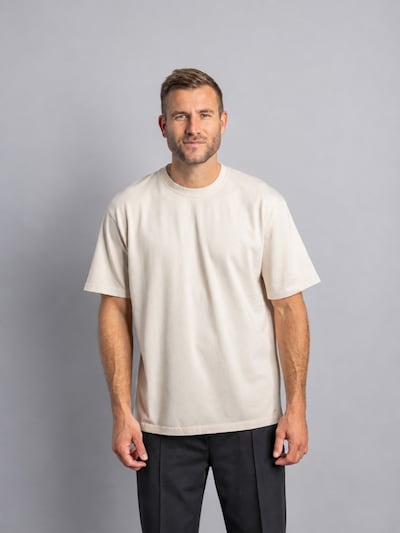 Dirts Shirt 'Heavy Cotton T-Shirt OVERSIZED' in S in Beige, Item view