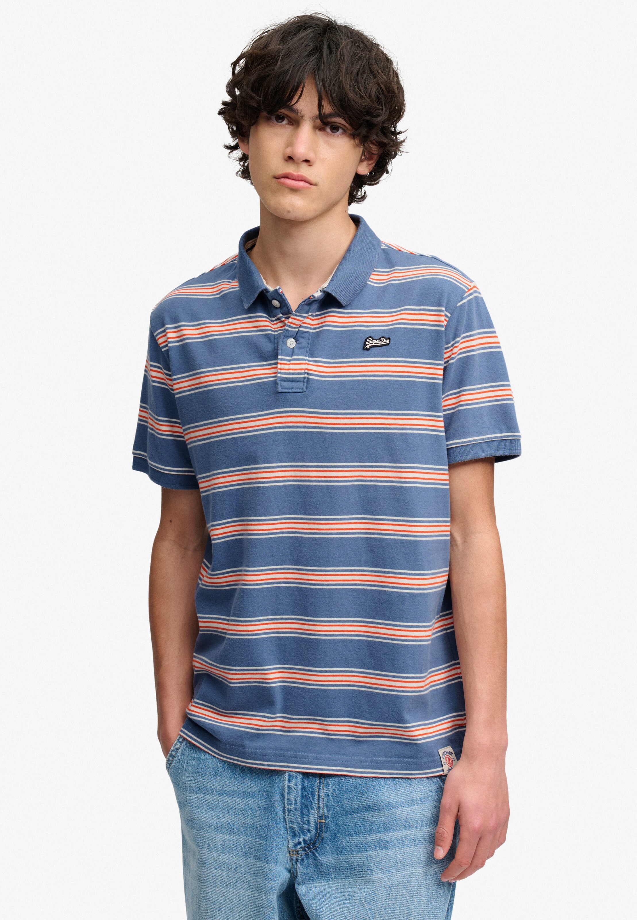 Superdry & Co Shirt in Blue: front