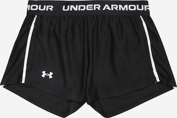 regular Pantaloni sportivi 'Play Up' di UNDER ARMOUR in nero: frontale