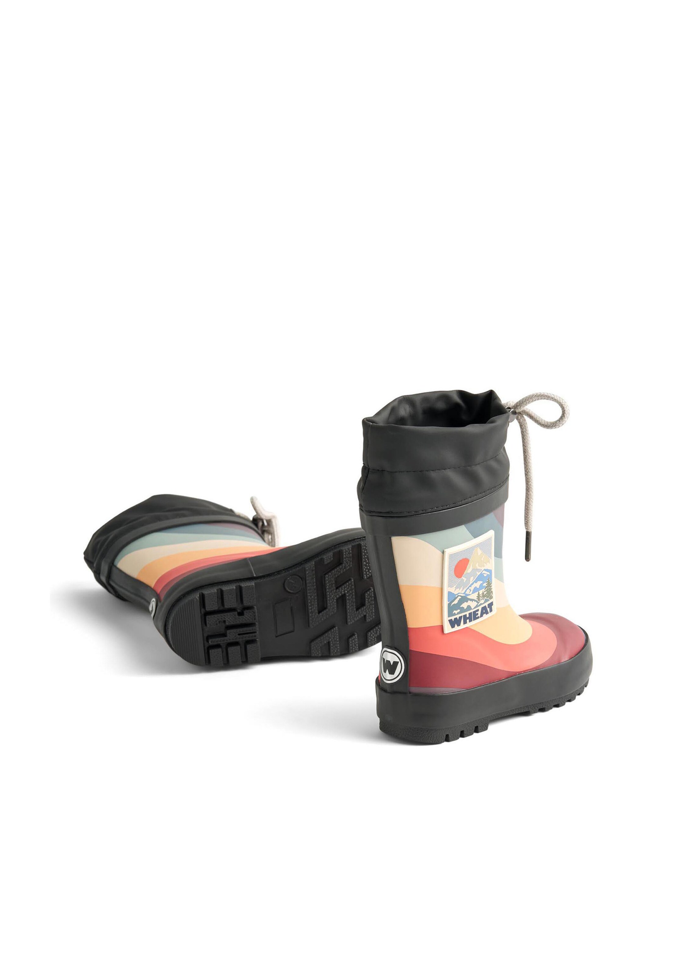 WHEAT Regenlaarzen 'Thermo Print' in Gemengde kleuren
