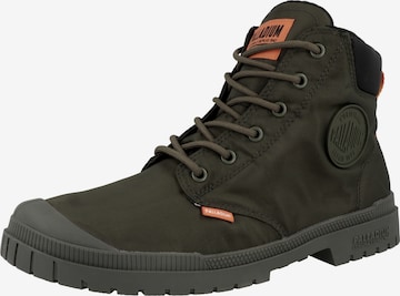 Palladium Boots 'Pampa' in Green: front
