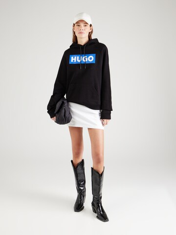 HUGO Sweatshirt 'Dariane' in Zwart