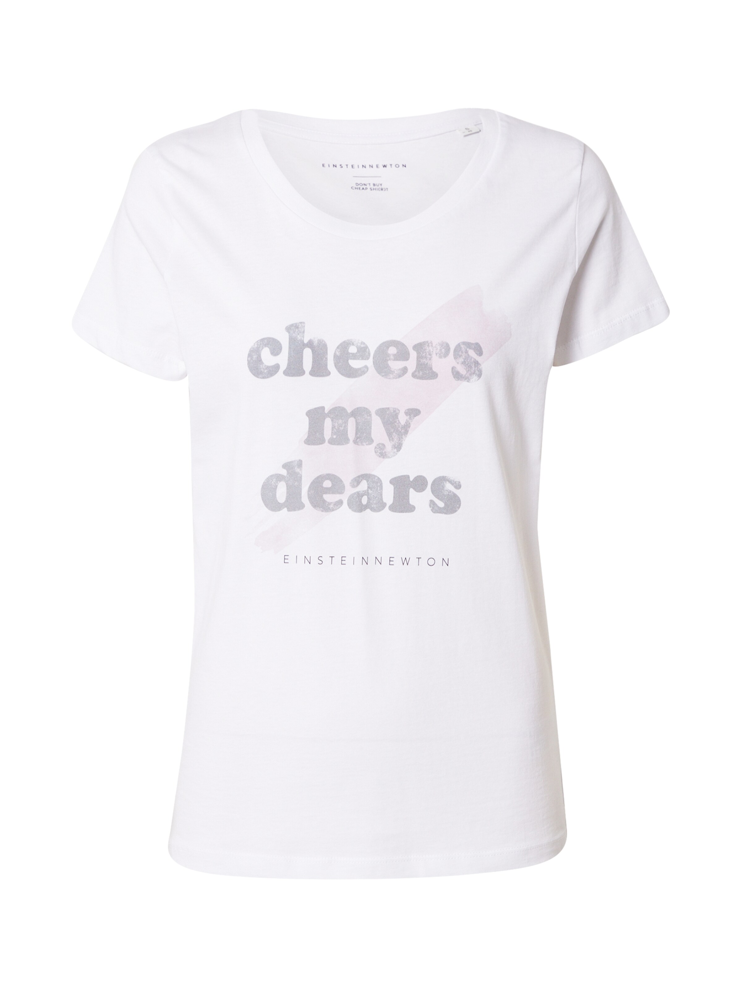 T-shirt EINSTEIN & NEWTON en blanc : devant