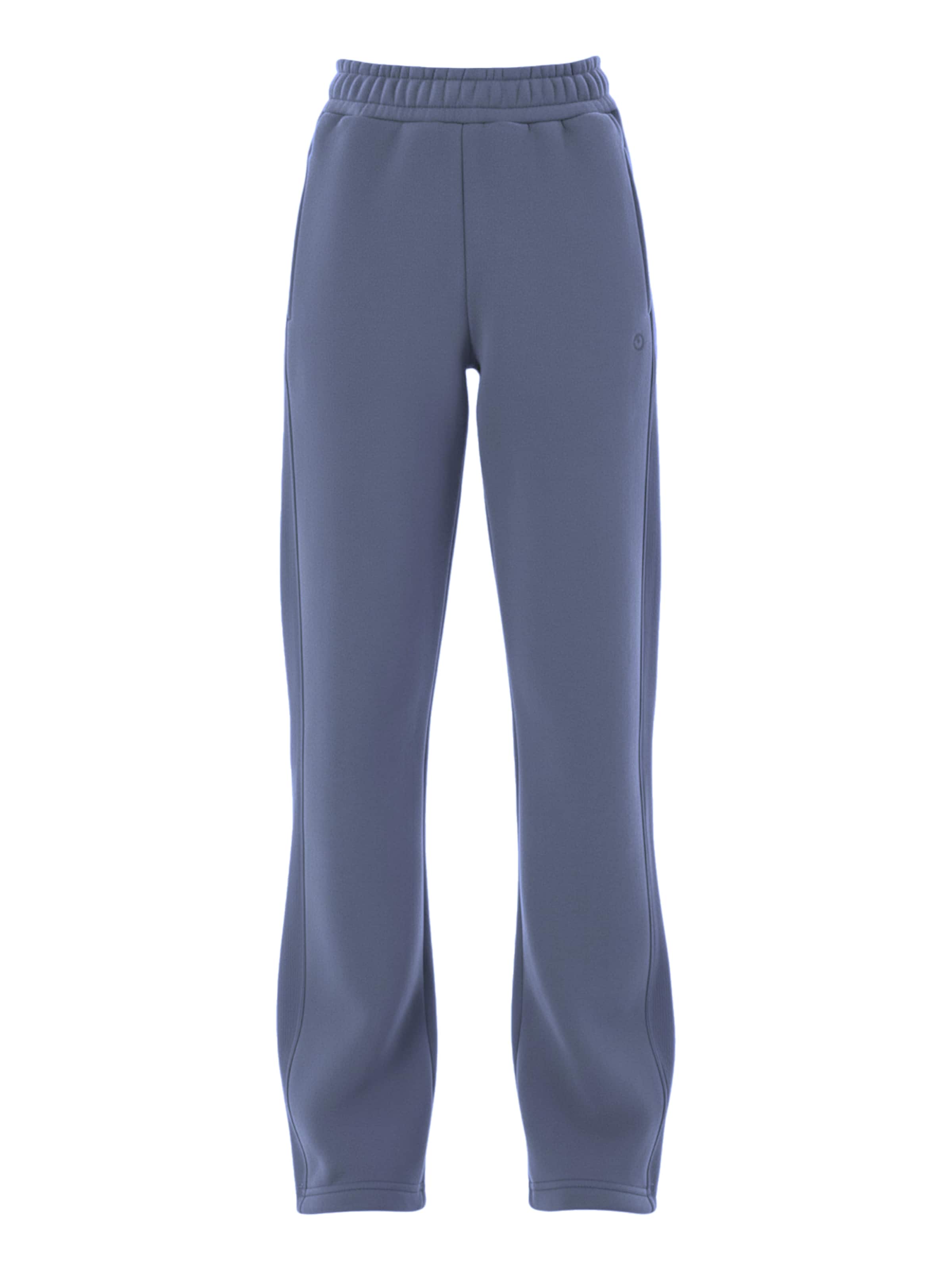 Organication Regular Pants in Blue: front