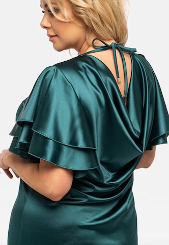 Robe de soirée Karko en vert