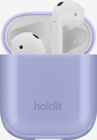 Protection pour Smartphone Holdit en violet : devant