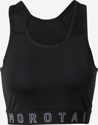MOROTAI Soutien-gorge de sport en noir / blanc, Vue avec produit