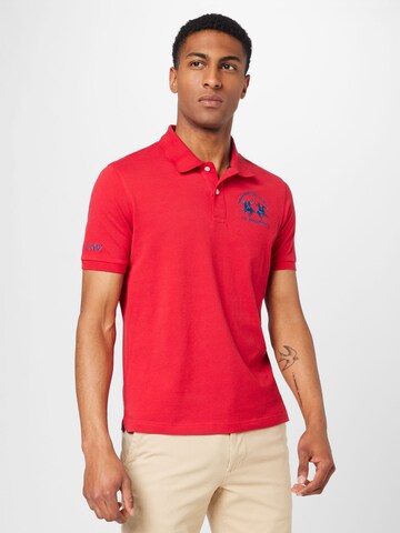 La Martina Shirt in Red: front