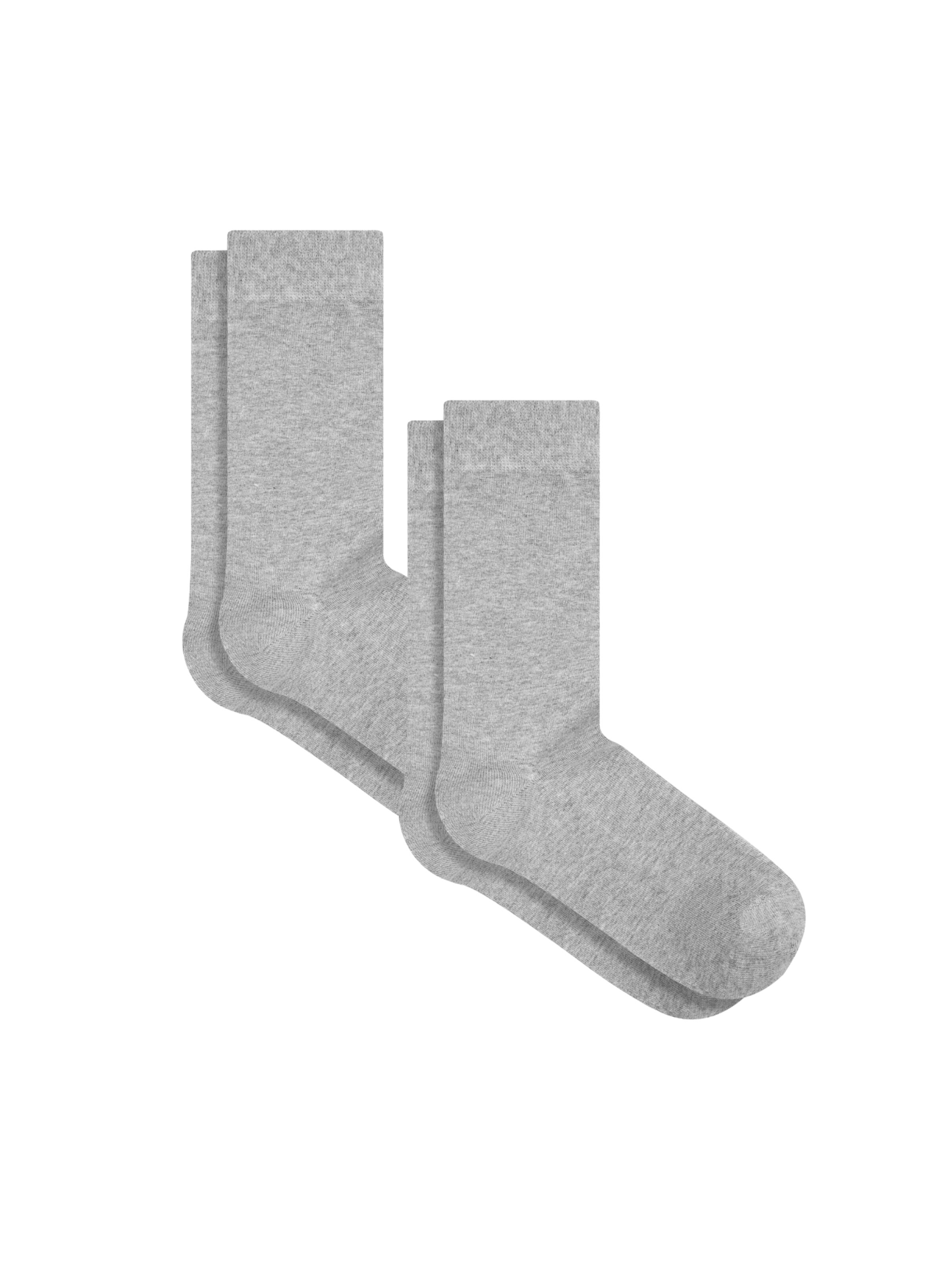 Albero Natur Socken‌‌‌‌‌‌‌ in Grau: Vorderseite