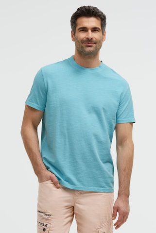 CAMP DAVID Shirt in Blue: front