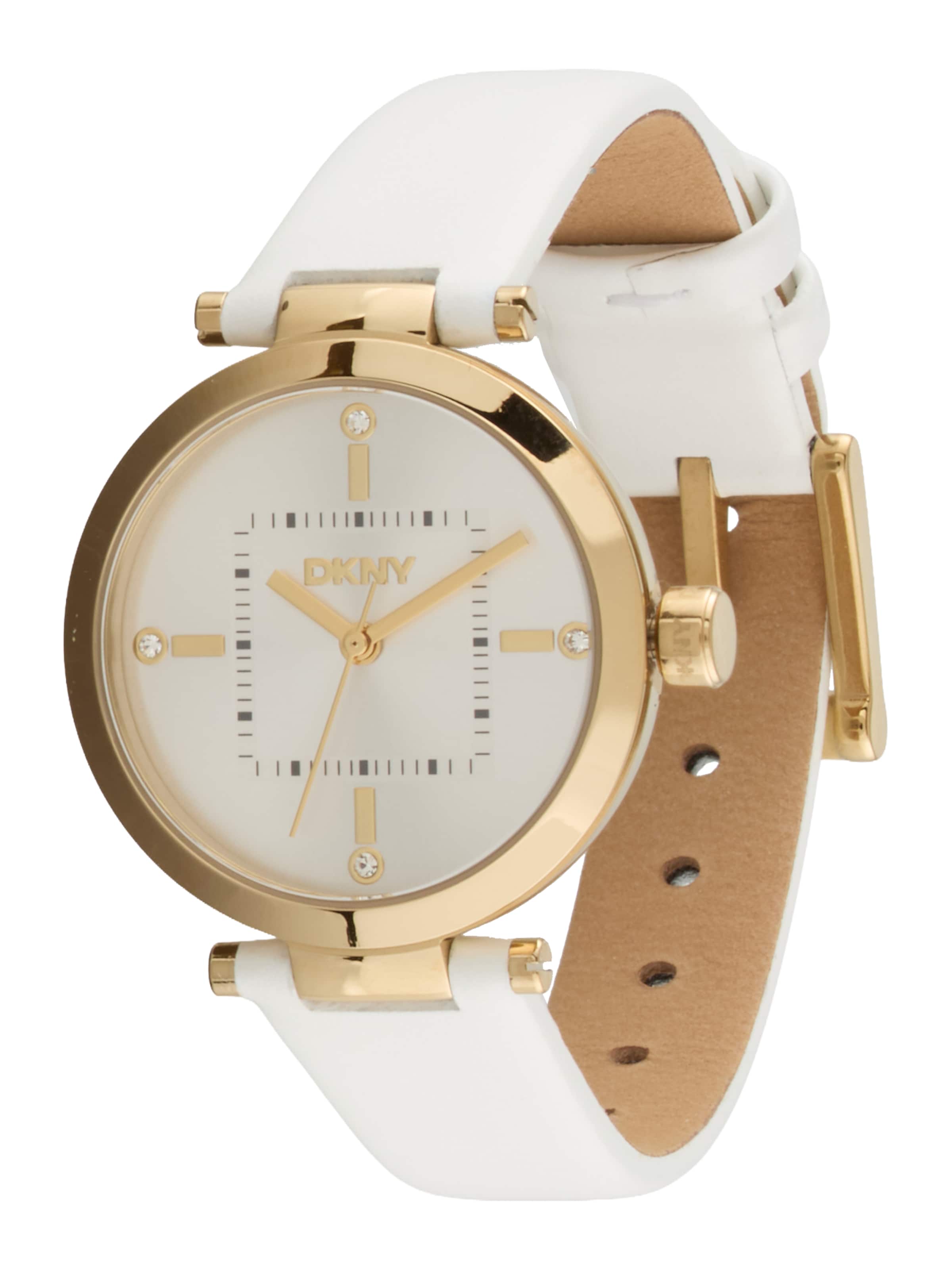 DKNY Uhr 'Urban' in Weiß: Vorderseite