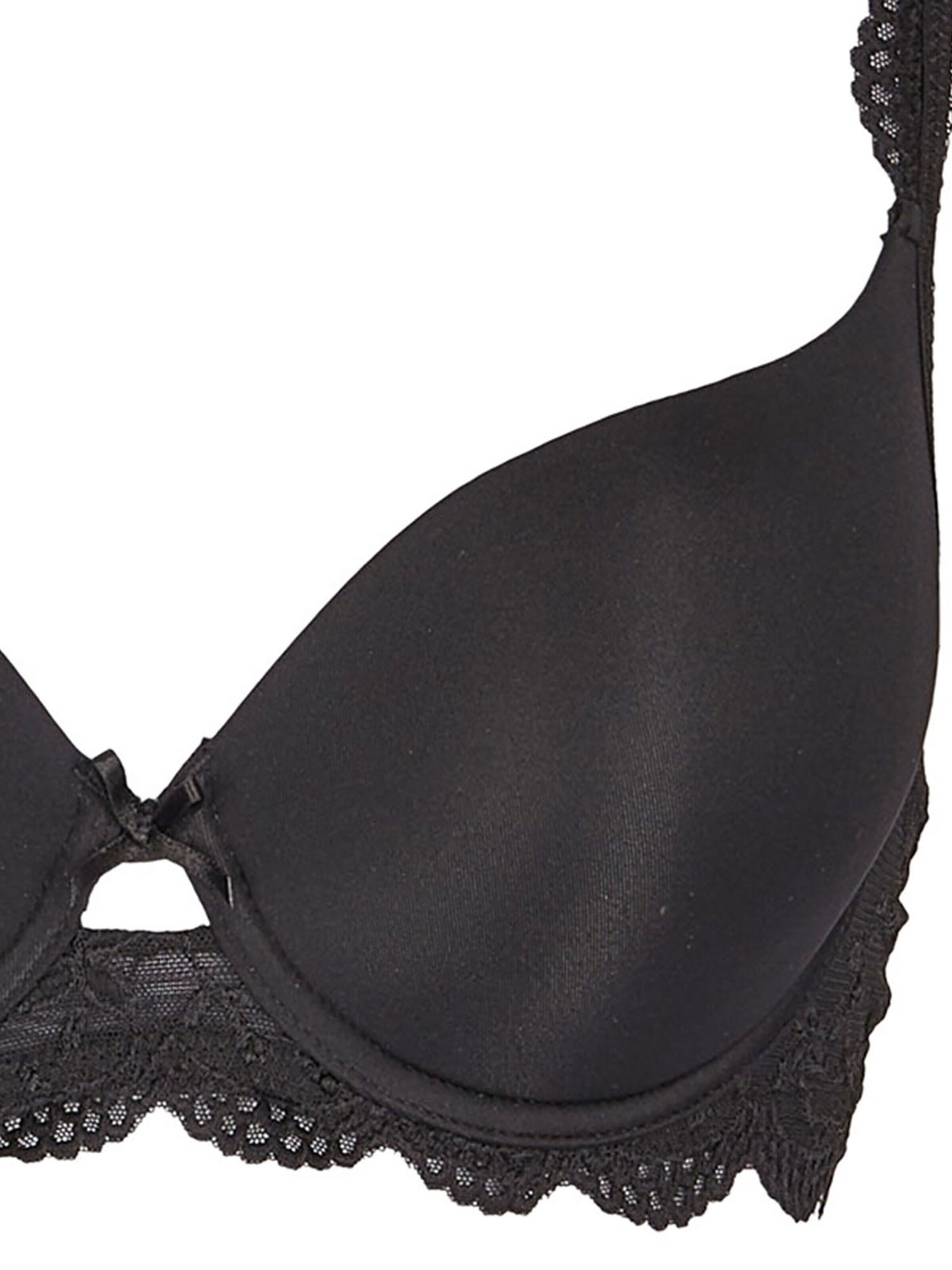 Nina von C. Klassisch BH 'Silver Edition'‌‌‌‌‌‌‌‌‌‌ in Schwarz