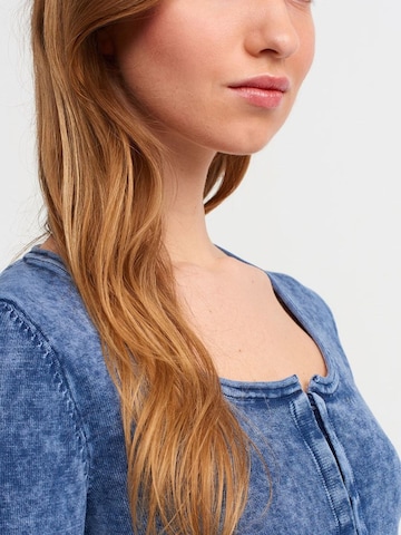 Dilvin Strickjacke 'Strickjacken'‌‌‌‌‌‌‌‌ in Blau