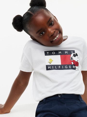 TOMMY HILFIGER Shirt 'PEANUTS' in Wit