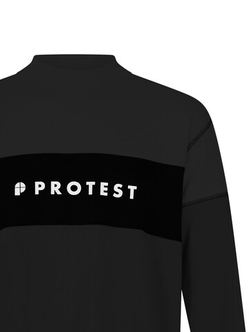 PROTEST Sportsweatshirt 'PRTLevin' in Zwart