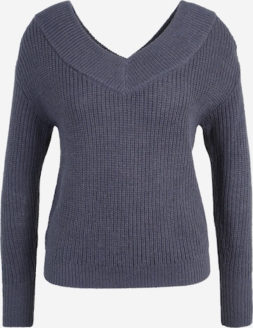 Pullover 'MELTON' di Only Petite in blu: frontale