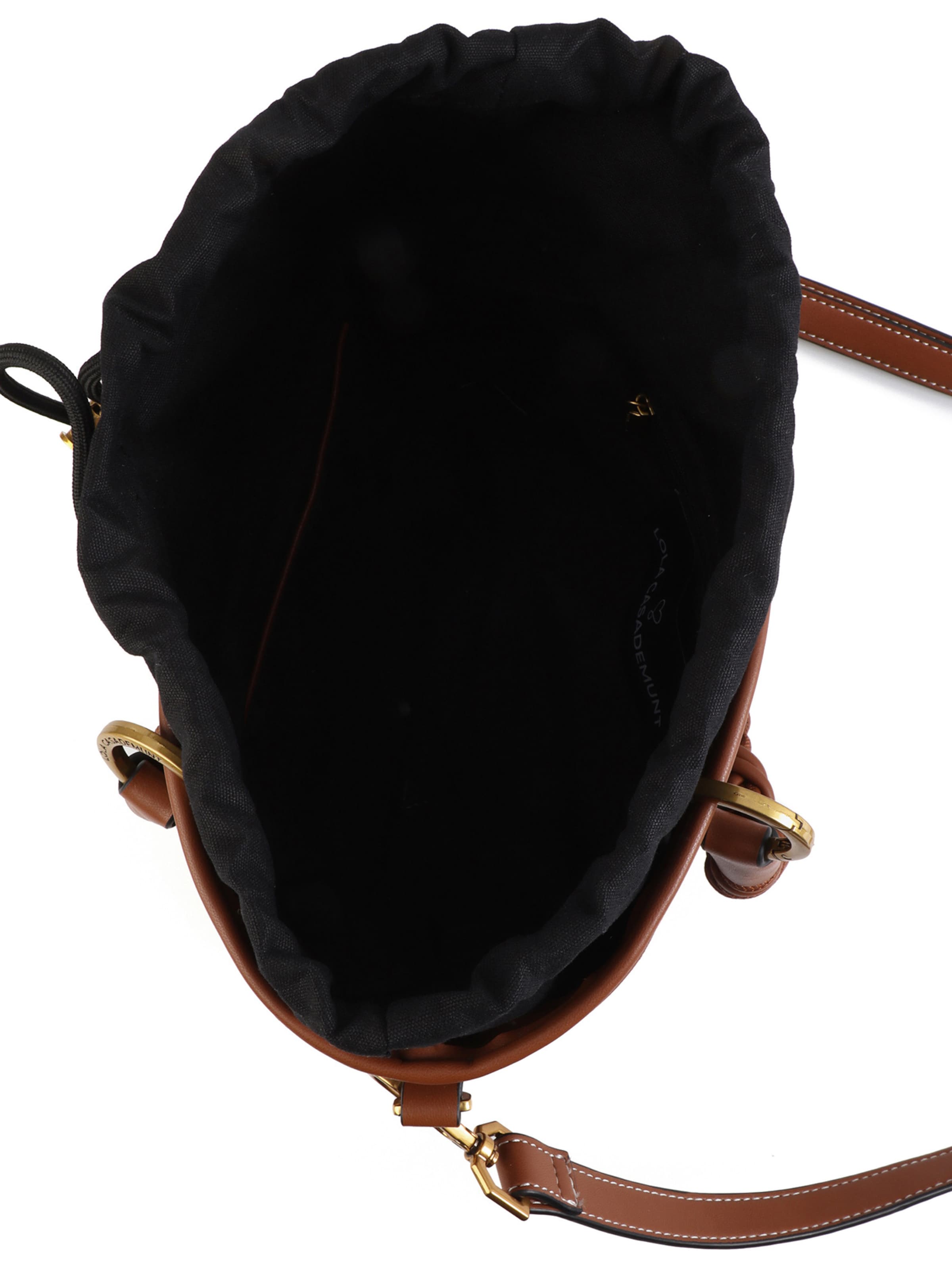 Lola CasademuntRučna torbica - smeđa boja