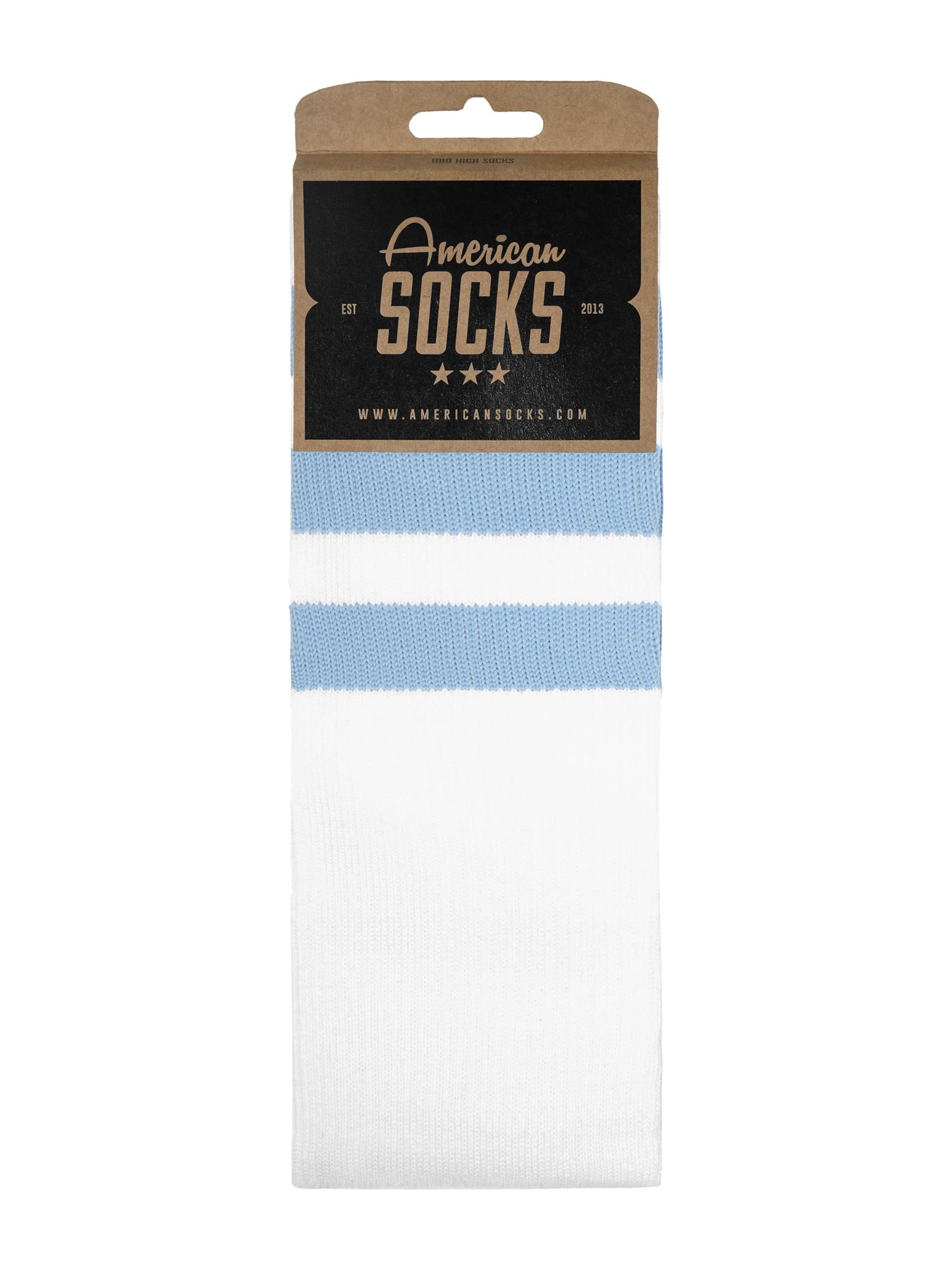 Chaussettes montantes 'Maverick' American Socks en blanc