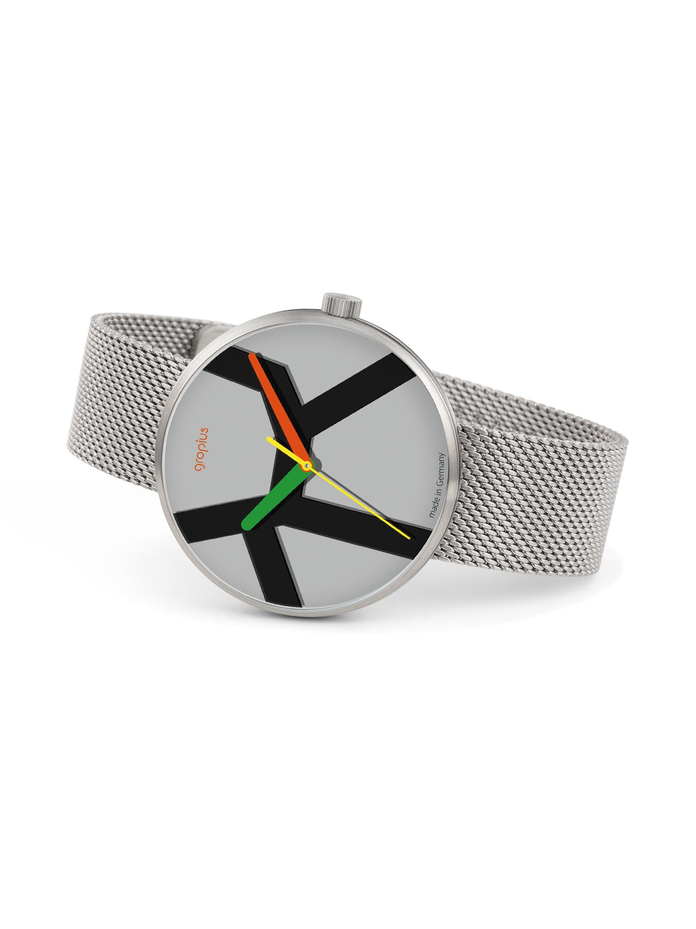 WALTER GROPIUS Analog Watch 'MOVE' in Silver