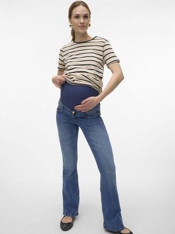 évasé Jean 'VMMSIGI' Vero Moda Maternity en bleu