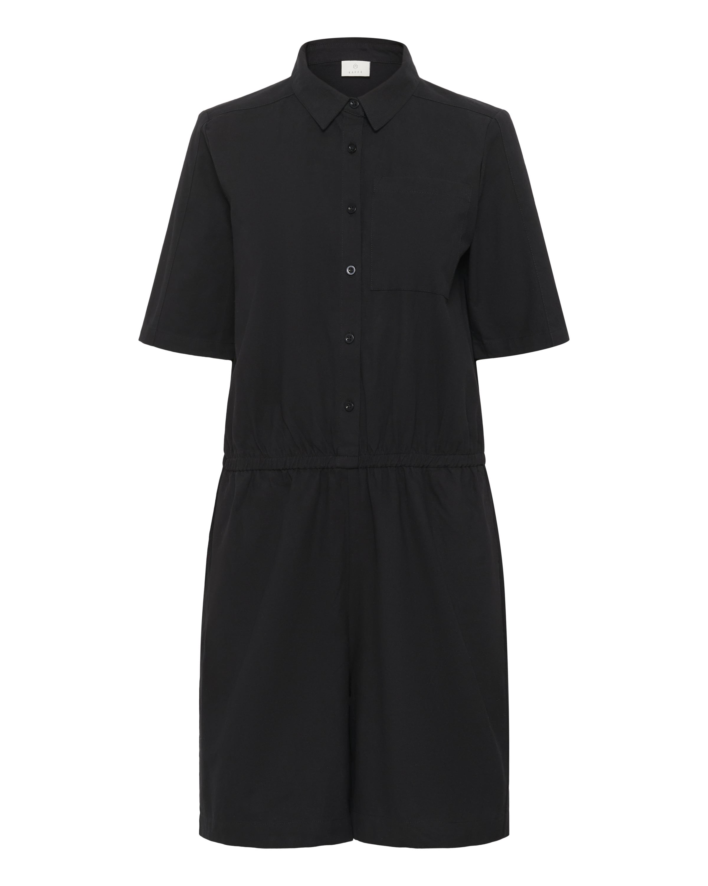 Kaffe Jumpsuit 'Paya' in Zwart: voorkant
