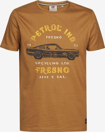Petrol Industries T-Shirt in Braun: predná strana