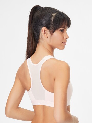 NIKE Bustier Sport-BH in Pink