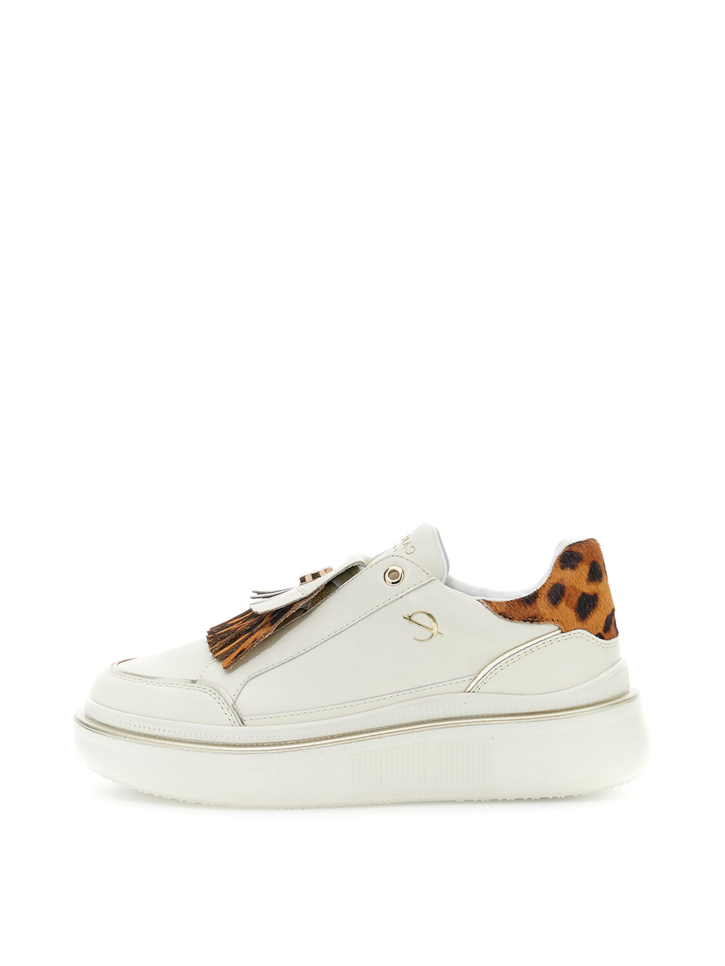 CAFè NOIR Slip-on in White: front