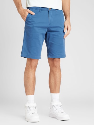 JACK & JONES Regular Chino Pants 'BOWIE' in Blue: front