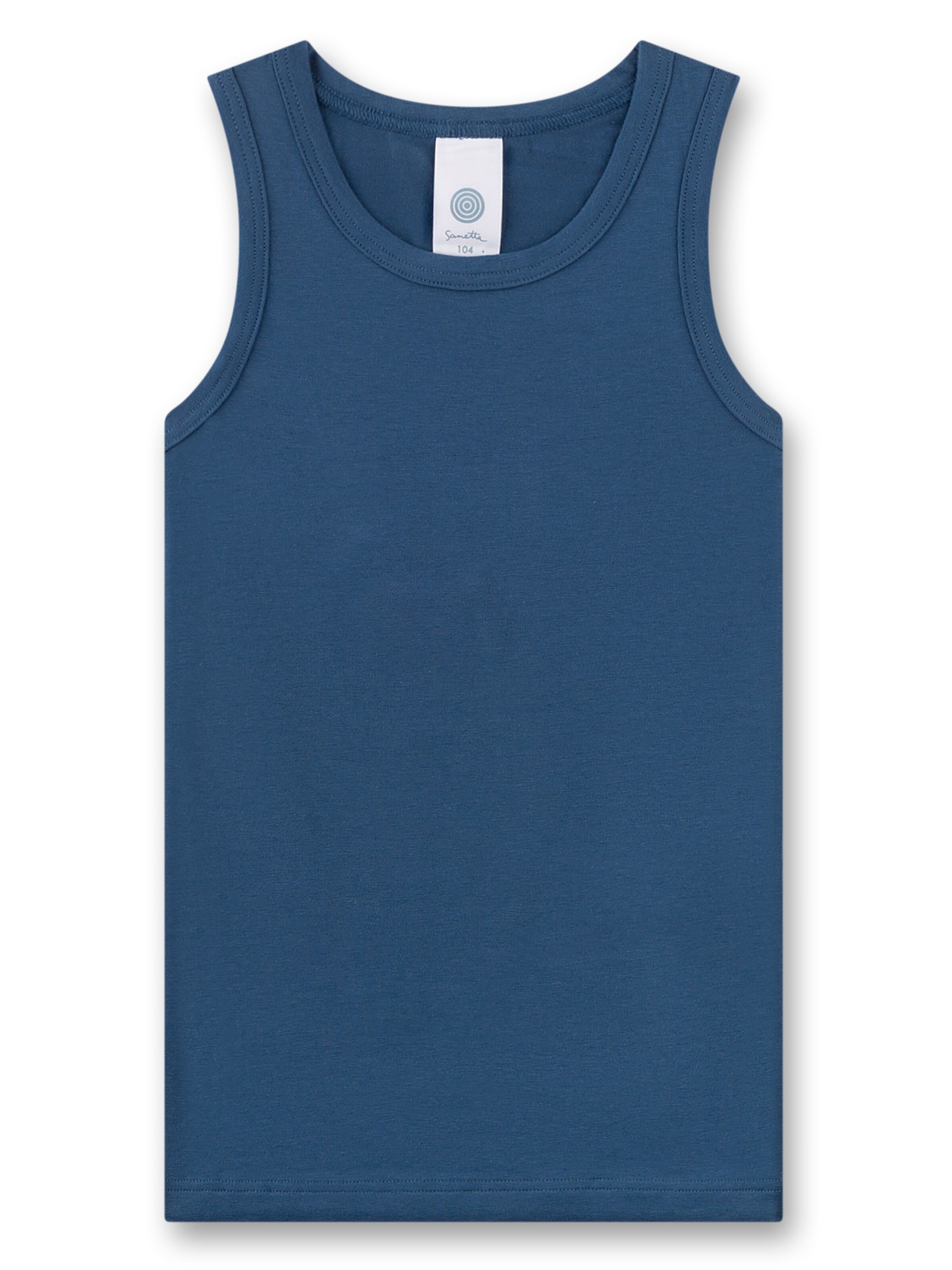 Maglietta intima di Sanetta in blu