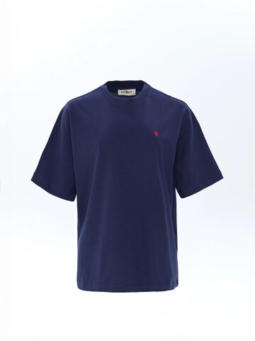 NOWIHT Shirt 'Zenobia' in Blue: front