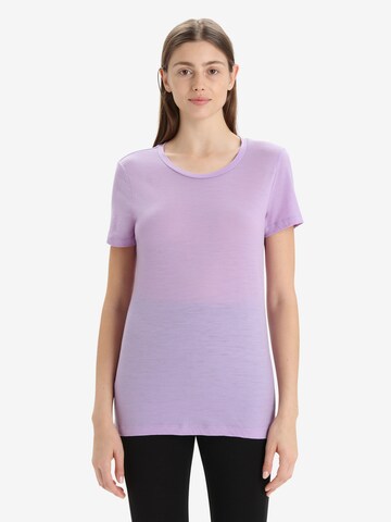 ICEBREAKER Performance Shirt in Purple: front