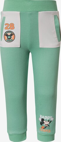 Disney Mickey Mouse & friends Tapered Pants 'Mickey Mouse & Friends' in Green: front