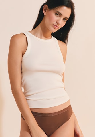 Slip 'Aya' ETAM en marron
