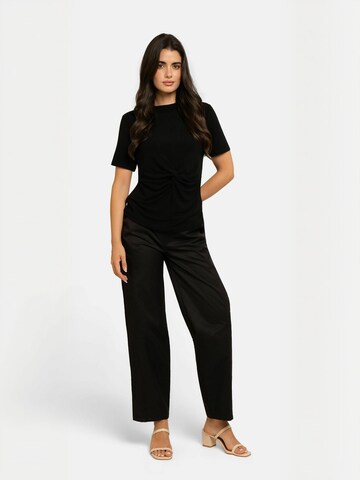 Haut ' LISE ' Liberte Essentiel en noir : devant