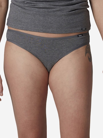 Slip Skiny en gris : devant