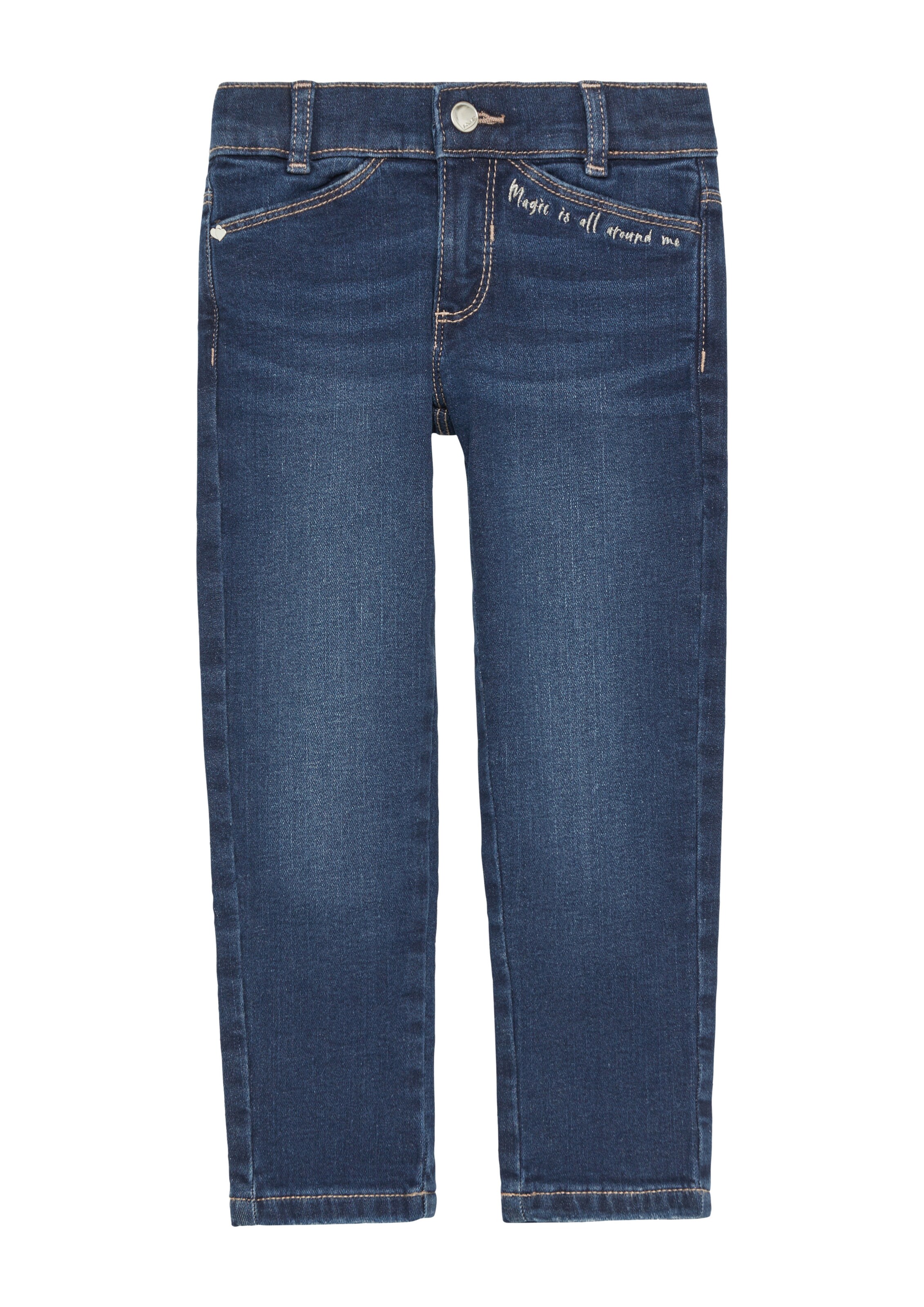 s.Oliver Slimfit Jeans 'Kathy' in Blau: Vorderseite