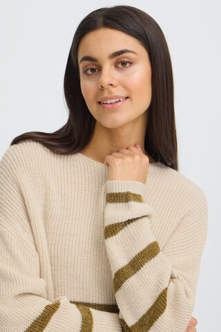 Fransa Pullover 'FRERETTA' in Beige