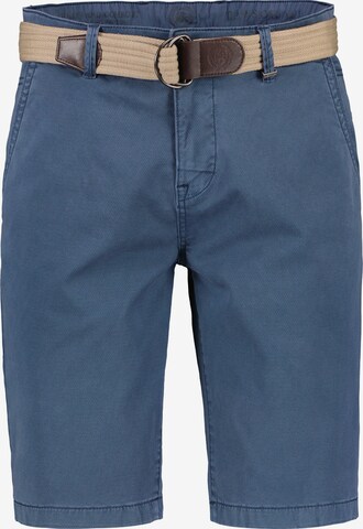 LERROS Slim fit Chino Pants in Blue: front