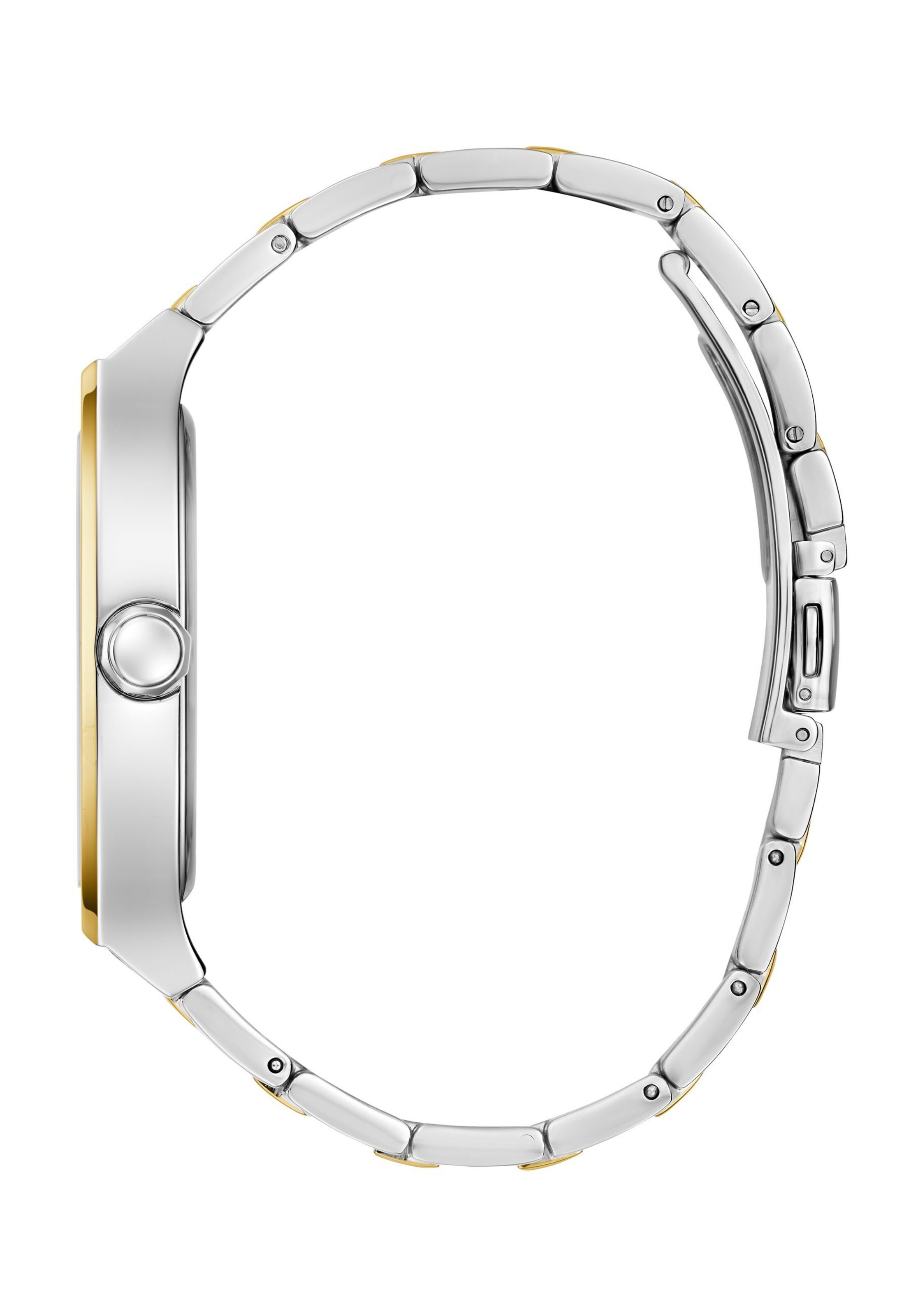 GUESS Analoog horloge 'Punctual' in Zilver