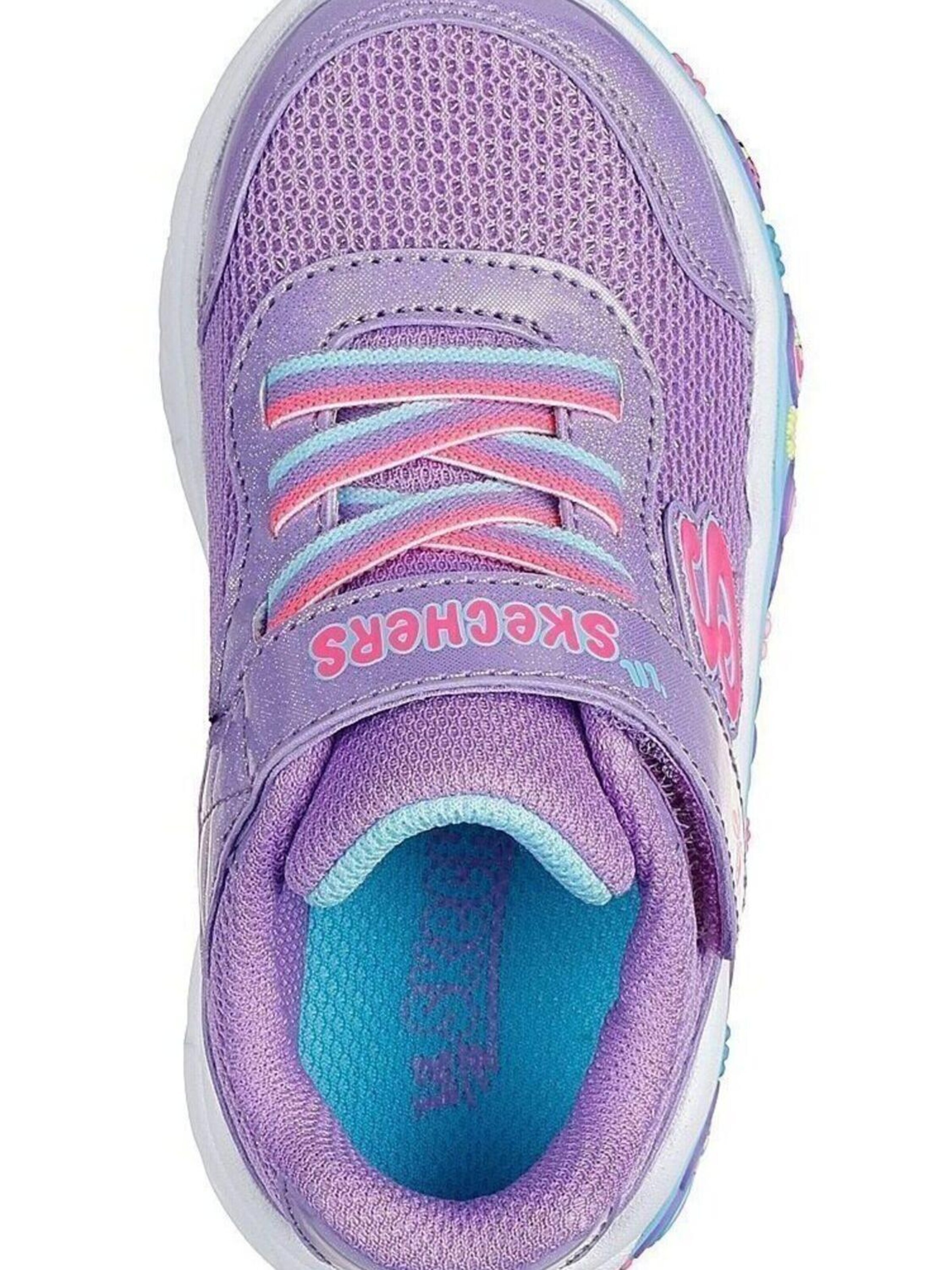 SKECHERS Sneaker 'Play Scene - Fun Squad' in Lila